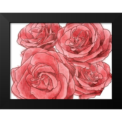 Peaceful Scents 1 Black Modern Wood Framed Art Print by Prime, Marcus