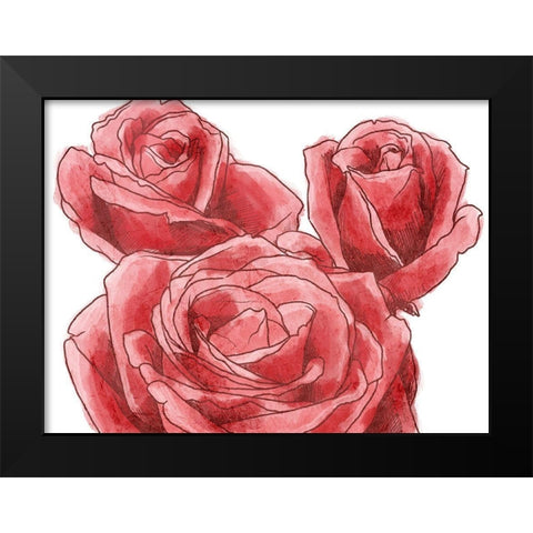 Peaceful Scents 2 Black Modern Wood Framed Art Print by Prime, Marcus