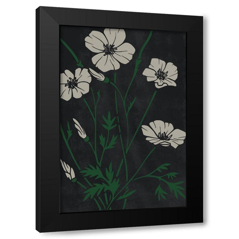 Growing Beauty Black Modern Wood Framed Art Print with Double Matting by Prime, Marcus