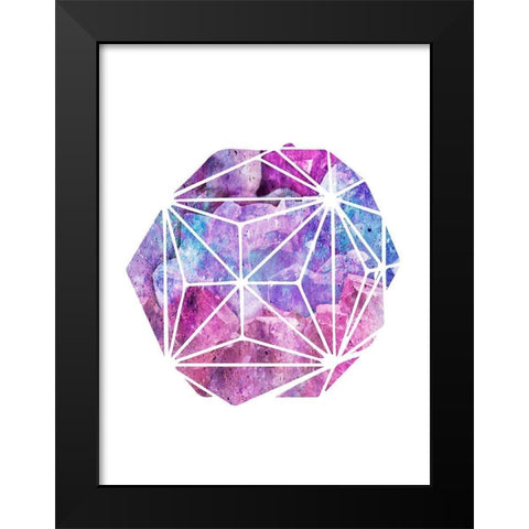 Crystalis Obscuris 1 Black Modern Wood Framed Art Print by Prime, Marcus
