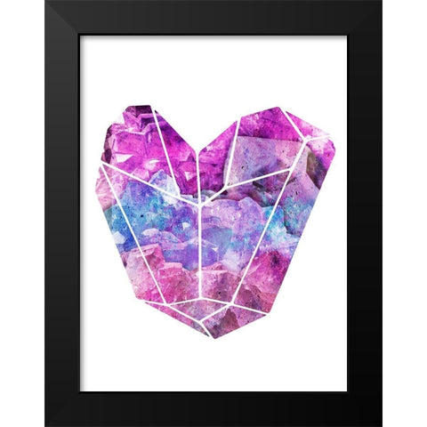 Crystalis Obscuris 2 Black Modern Wood Framed Art Print by Prime, Marcus