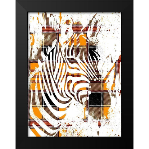 Flannel Safari 1 Black Modern Wood Framed Art Print by Prime, Marcus