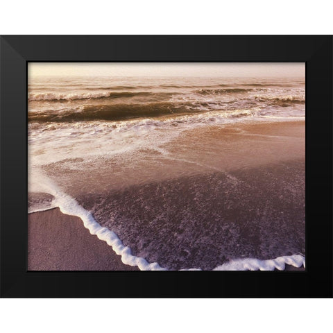 Prismatic Beach Black Modern Wood Framed Art Print by Prime, Marcus