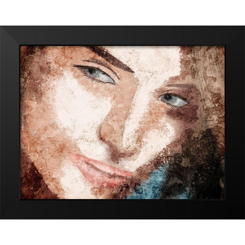 Abstract Beauty Black Modern Wood Framed Art Print by Prime, Marcus