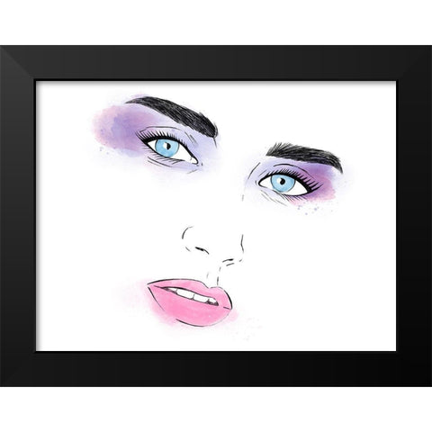 Take On Me 1 Black Modern Wood Framed Art Print by Prime, Marcus