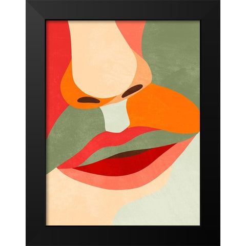 Lusty Close 2 Black Modern Wood Framed Art Print by Prime, Marcus