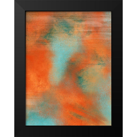 Orange Creamcicle 2 Black Modern Wood Framed Art Print by Prime, Marcus