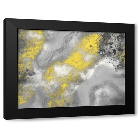 Shinning Tones 1 Black Modern Wood Framed Art Print by Prime, Marcus