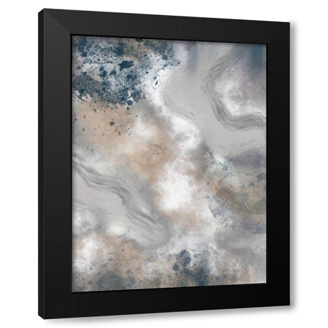 Earthly Tones 1 Black Modern Wood Framed Art Print by Prime, Marcus