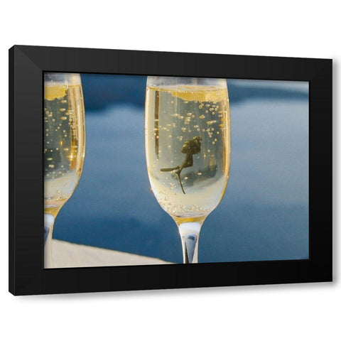 Wine Dive 1 Black Modern Wood Framed Art Print by Prime, Marcus