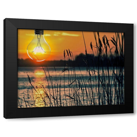 Morning Light 1 Black Modern Wood Framed Art Print with Double Matting by Prime, Marcus