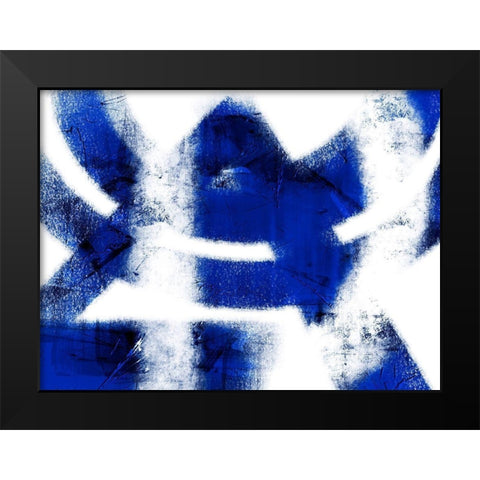 Azure Indulgence 4 Black Modern Wood Framed Art Print by Prime, Marcus