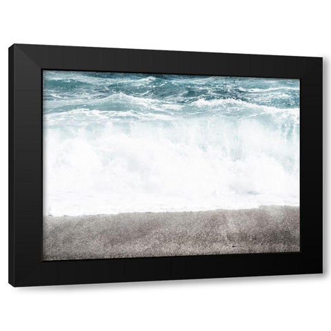 Crashing Motions 1 Black Modern Wood Framed Art Print with Double Matting by Prime, Marcus