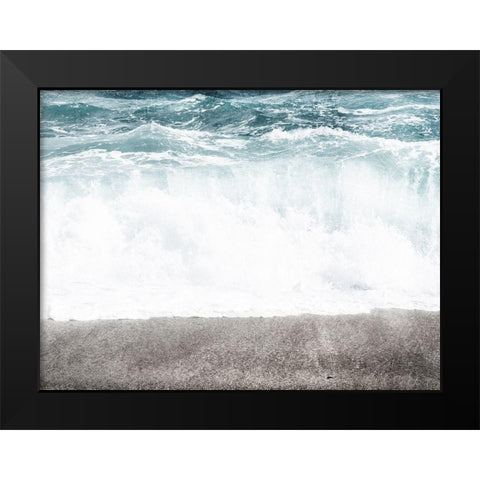 Crashing Motions 1 Black Modern Wood Framed Art Print by Prime, Marcus