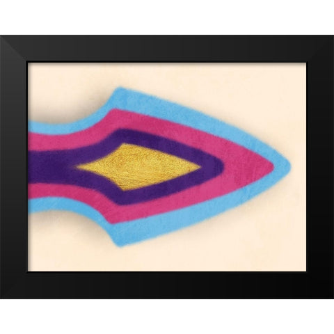 Crashing Motions 1 Black Modern Wood Framed Art Print by Prime, Marcus