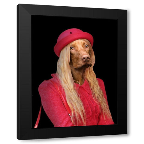 Daytime Disguise Black Modern Wood Framed Art Print by Prime, Marcus