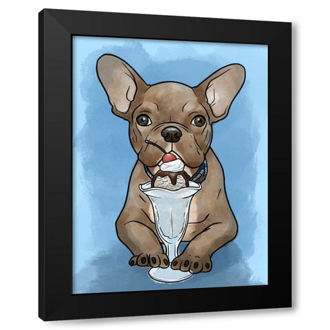 Delicious Treat Black Modern Wood Framed Art Print by Prime, Marcus