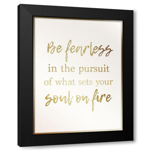 All Gold Soul 1 Black Modern Wood Framed Art Print by Prime, Marcus