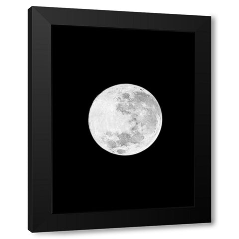 Moons Howl 1 Black Modern Wood Framed Art Print by Prime, Marcus