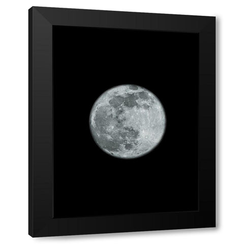 Moons Howl 2 Black Modern Wood Framed Art Print by Prime, Marcus
