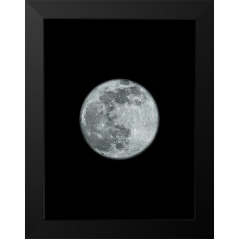 Moons Howl 2 Black Modern Wood Framed Art Print by Prime, Marcus