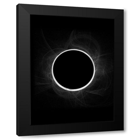 Moons Howl 3 Black Modern Wood Framed Art Print by Prime, Marcus