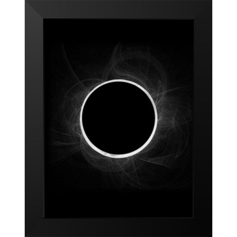 Moons Howl 3 Black Modern Wood Framed Art Print by Prime, Marcus