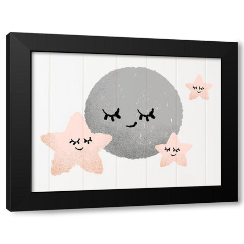 Sleepy Time Night 2 Black Modern Wood Framed Art Print by Prime, Marcus
