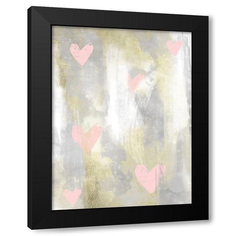 Love Explosion 1 Black Modern Wood Framed Art Print by Prime, Marcus