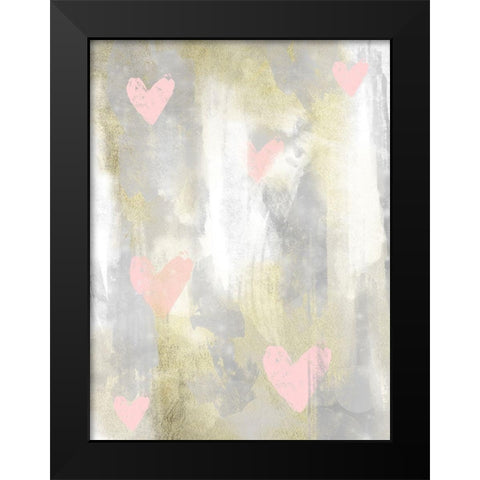 Love Explosion 1 Black Modern Wood Framed Art Print by Prime, Marcus