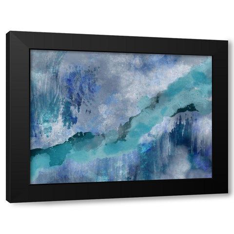 Slashed Existence 1 Black Modern Wood Framed Art Print by Prime, Marcus