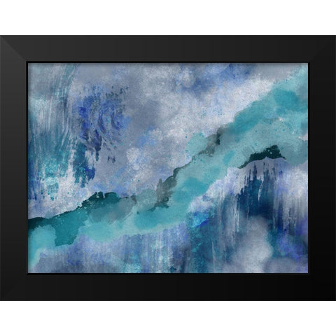 Slashed Existence 1 Black Modern Wood Framed Art Print by Prime, Marcus