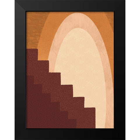 Descending Path 1 Black Modern Wood Framed Art Print by Prime, Marcus