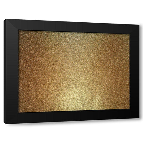Metallic Grain 1 Black Modern Wood Framed Art Print with Double Matting by Prime, Marcus