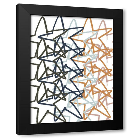 Urban Stars 2 Black Modern Wood Framed Art Print with Double Matting by Prime, Marcus