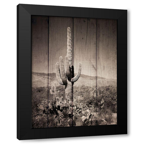 Western Vibes Black Modern Wood Framed Art Print by Prime, Marcus