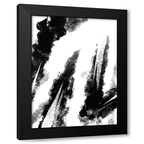 Striking Seams 2 Black Modern Wood Framed Art Print by Prime, Marcus
