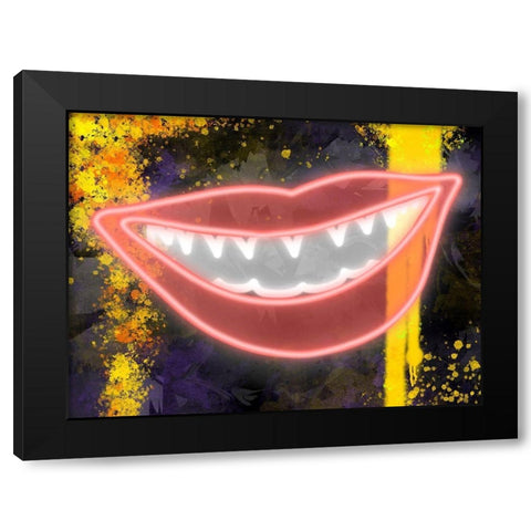 Urban Smile Black Modern Wood Framed Art Print with Double Matting by Prime, Marcus
