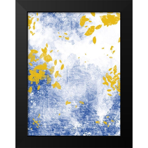 Fall Breeze Black Modern Wood Framed Art Print by Prime, Marcus
