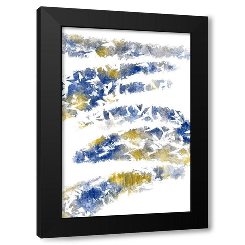 Geometric Splendor 1 Black Modern Wood Framed Art Print by Prime, Marcus