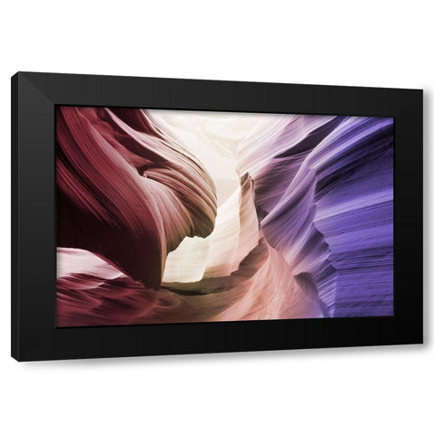 Stone Waves 1 Black Modern Wood Framed Art Print by Prime, Marcus