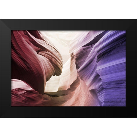 Stone Waves 1 Black Modern Wood Framed Art Print by Prime, Marcus