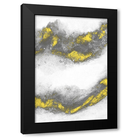 Twilight Waves 1 Black Modern Wood Framed Art Print by Prime, Marcus