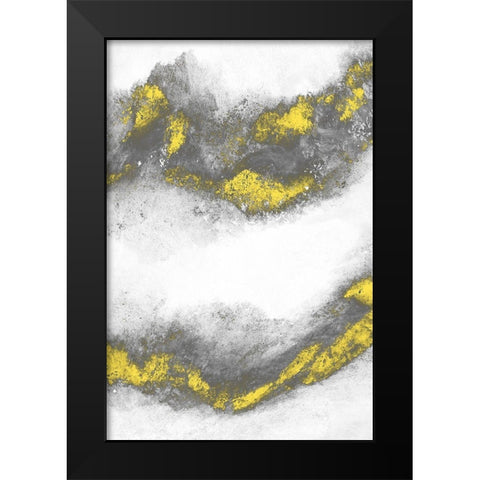 Twilight Waves 1 Black Modern Wood Framed Art Print by Prime, Marcus