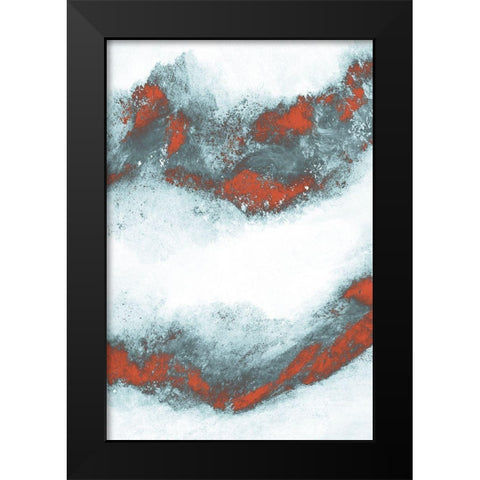 Autumn Waves 1 Black Modern Wood Framed Art Print by Prime, Marcus