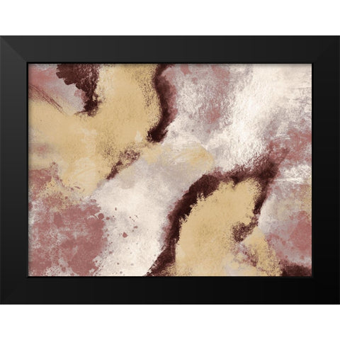 Unrefined Burst 1 Black Modern Wood Framed Art Print by Prime, Marcus