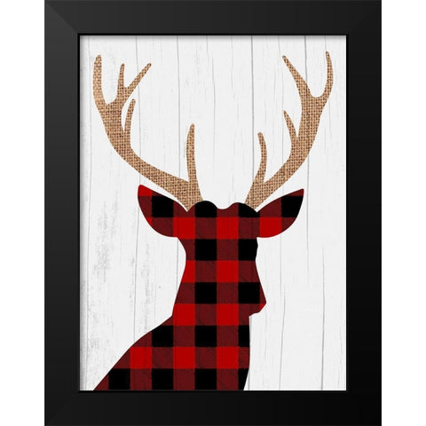 Lodge Friends 1 Black Modern Wood Framed Art Print by Prime, Marcus
