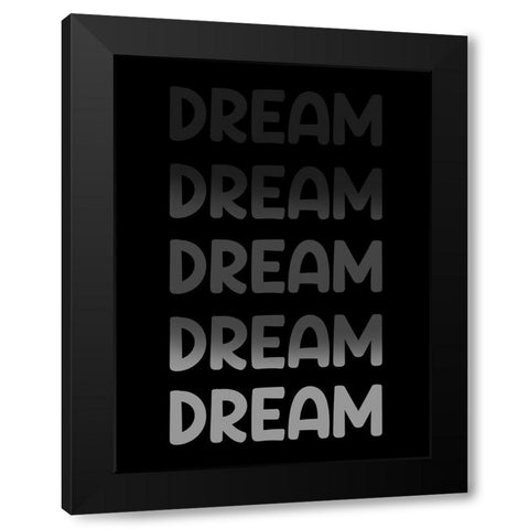 Radiant Words 3 Black Modern Wood Framed Art Print with Double Matting by Prime, Marcus