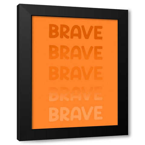 Radiant Words 6 Black Modern Wood Framed Art Print by Prime, Marcus
