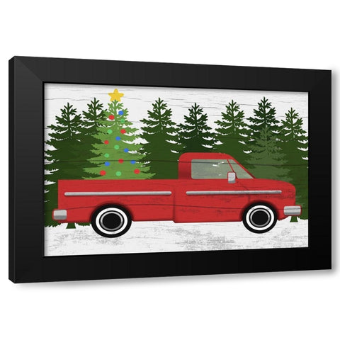 Tree Shopping 1 Black Modern Wood Framed Art Print with Double Matting by Prime, Marcus
